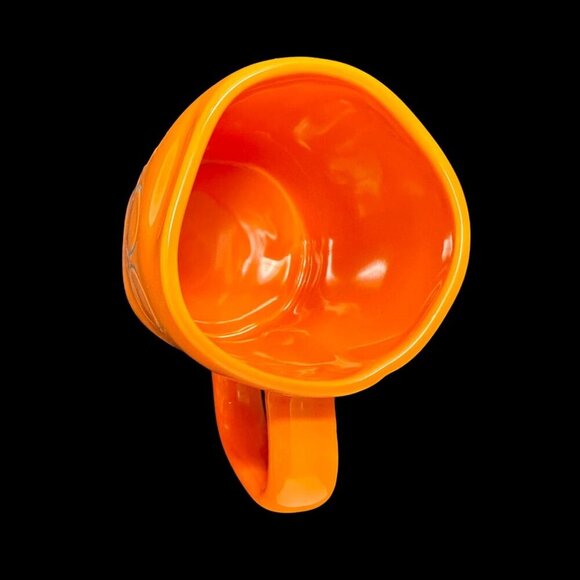 Rae Dunn BOO Mug Orange Artisan Collection by Magenta Halloween Coffee Cup - Picture 3 of 7